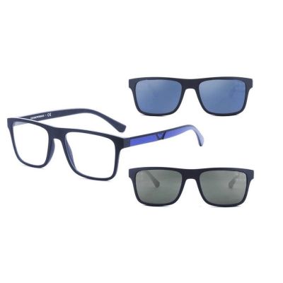 Armação Clip-On Emporio Armani EA4115 57591W54